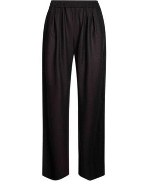 Pinko Ramona Flannel Pants - Black