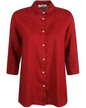 Whyci Linen Shirt - Red