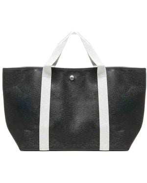 Herve Chapelier 615G09 Medium Tote Bag - Black