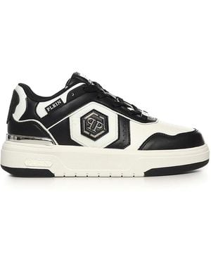 Philipp Plein Trainers Polyurethane - Black
