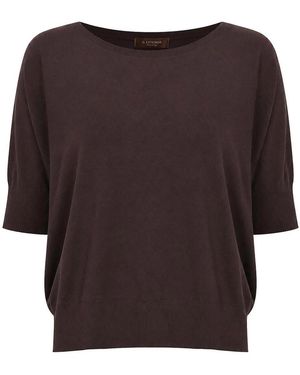 D. EXTERIOR Maglia - Marrone