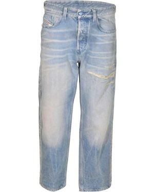 DIESEL Vaqueros Rectos - Azul