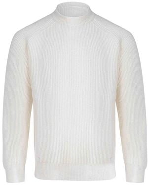 ATOMOFACTORY Jumper Made From A Wool And Cashmere Blend - White
