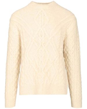 Isabel Marant Harold Jumper Knitwear Beige - Natural