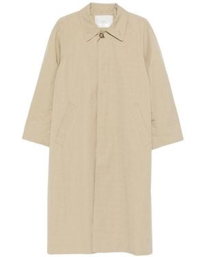 DUNST Cotton Blend Coat - Natural