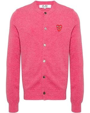 Comme des Garçons Crewneck Jumper - Pink