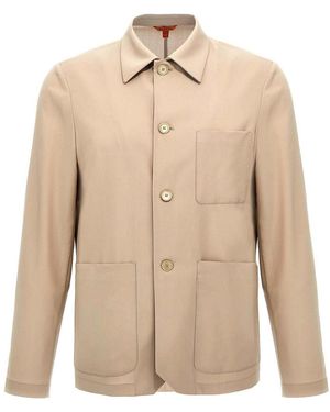 Barena Visal Overshirt - Natural