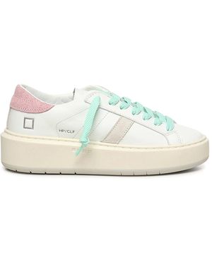 Date Sneaker A Piattaforma Sfera - Bianco