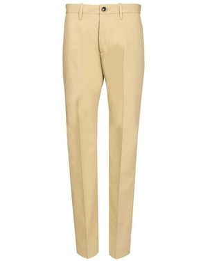 Nine:inthe:morning Straight Trousers - Natural