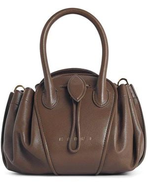 Marni Small 'Tulipea' Leather Bag - Brown
