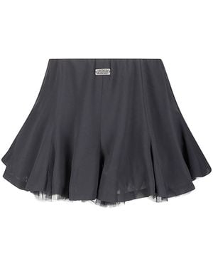 AVAVAV Tulle Mini Skirt - Blue