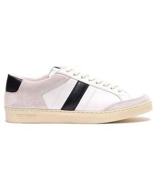 Tom Ford Suede Trainers - Natural