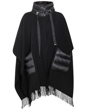 Herno Wool Capes - Black