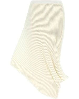 Pleats Please Issey Miyake Stream Skirt - White