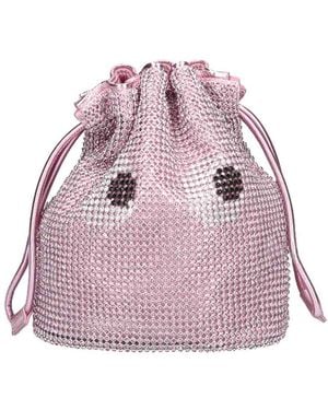 Anya Hindmarch Crystal Pouch - Pink