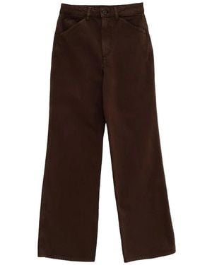 Lemaire Flared 5 Pockets - Brown