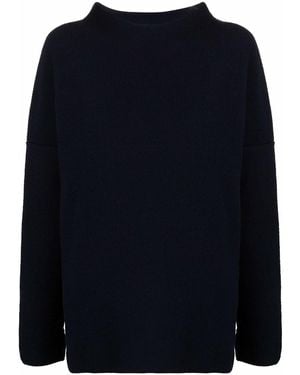 Daniela Gregis High Neck Wool Jumper - Blue