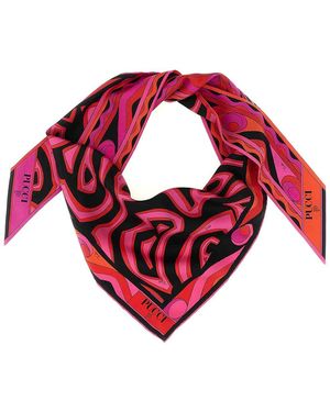 PUCCI Triangle Scarf - Pink