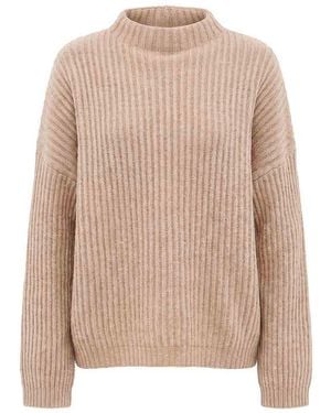 Brunello Cucinelli Rundhalspullover - Natur