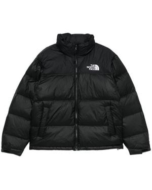 The North Face Puffer Jacket With High Collar - Black