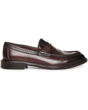 Sturlini Leather Loafers - Brown