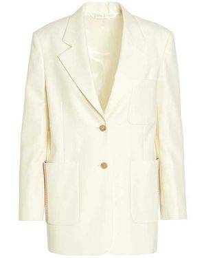 Palm Angels Blazer Knit Tape - White