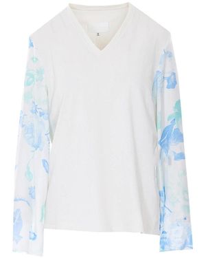 Maison Margiela Long Sleeves T-Shirt - White
