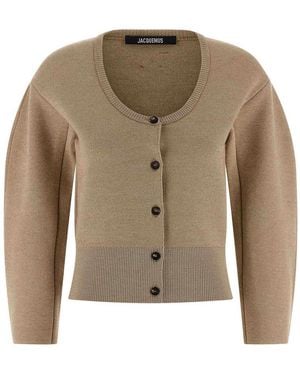 Jacquemus Le Gilet Doppio Cardigan - Green