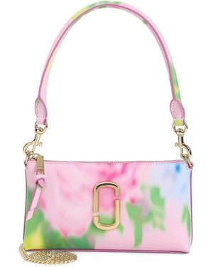 Marc Jacobs Floral Snapshot Shoulder Bag - Pink
