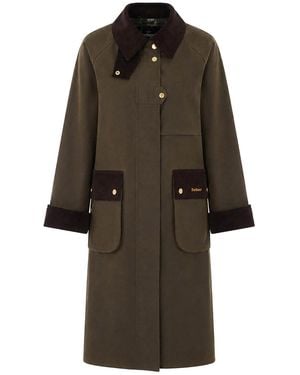 Barbour Kirklees Wax Jacket - Brown