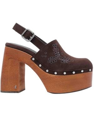 Jimmy Choo Alida Pump Sandals - Brown
