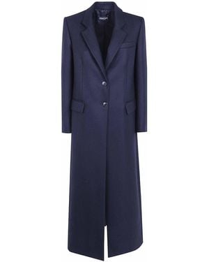 DR. HOPE Singlebreasted Long Coat - Blue
