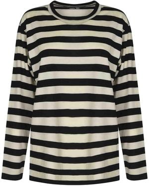 Junya Watanabe Stripe Long-Sleeve T-Shirt - Black