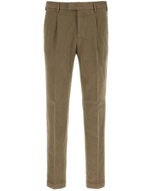 PT Torino Smart-Casual Trousers - Green
