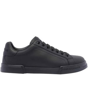 Dolce & Gabbana Portofino Sneakers - Black