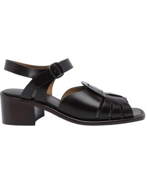 Hereu Ancora Fisherman Sandals - Black