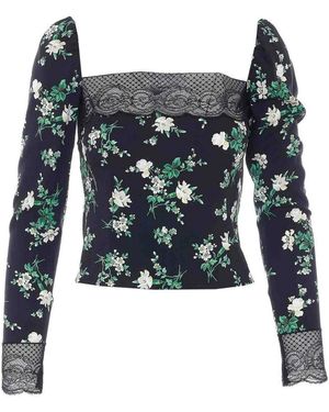 Dolce & Gabbana Bblack Long Sleeves Top