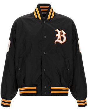 Balenciaga Varsity Bomber Jacket - Black