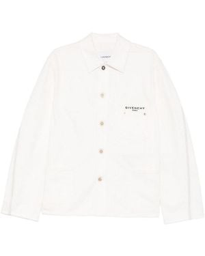 Givenchy Denim Cotton Jacket - White