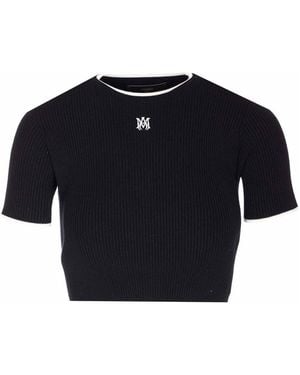 Amiri Ma Baby Top - Black