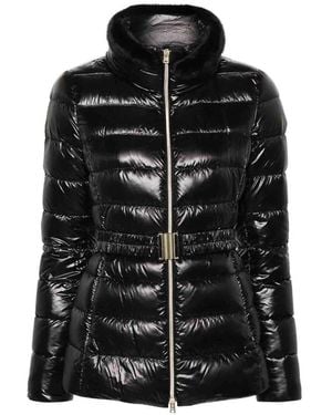 Herno Short Down Jacket - Black