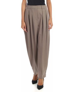 See By Chloé Wide Leg Trousers - Brown