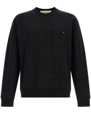 Valentino Garavani 'Vgold' Sweatshirt - Black