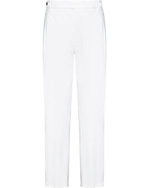 Franzese Collection Pleat Trousers - White