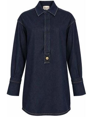 Semicouture Eve Shirt - Blue