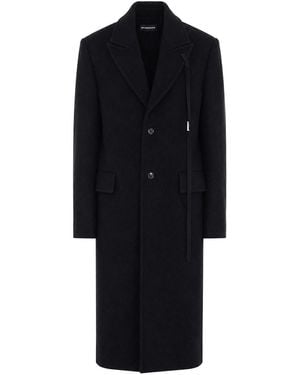 Ann Demeulemeester Aldina Coat - Black