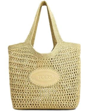 Tod's Ebl Shopping Media - Metallic