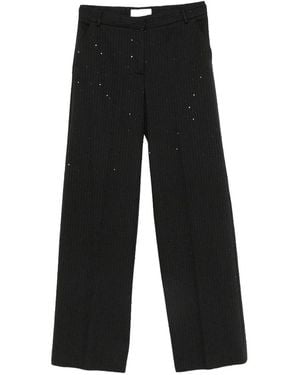 ERMANNO FIRENZE Straight-Leg Pants - Black