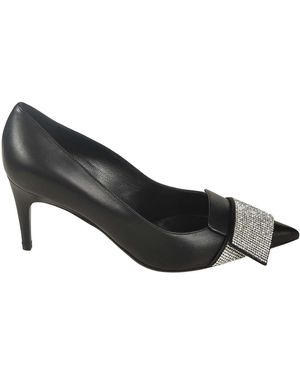 Sergio Rossi Flat Shoes - Black