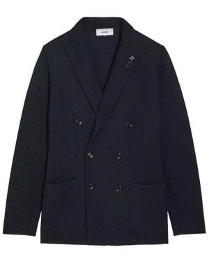 Lardini Single-Breasted Tailored Blazer - Blue